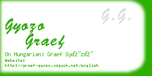 gyozo graef business card
